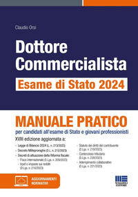 DOTTORE COMMERCIALISTA ESAME DI STATO 2024 MANUALE PRATICO