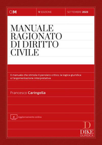 MANUALE RAGIONATO DI DIRITTO CIVILE - SETTEMBRE 2023