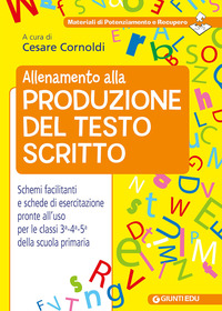 ALLENAMENTO ALLA PRODUZIONE DEL TESTO SCRITTO