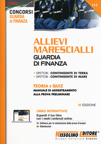 ALLIEVI MARESCIALLI GUARDIA DI FINANZA TEORIA E QUIZ