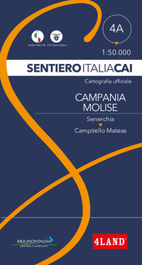 CAMPANIA MOLISE - SENERCHIA CAMPITELLO MATESE 1:50.000