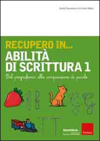 RECUPERO IN ABILITA\' DI SCRITTURA 1