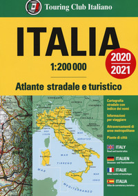 ITALIA 1:200.000 - ATLANTE STRADALE E TURISTICO 2020 - 2021