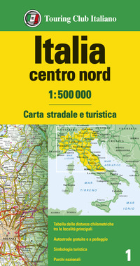 ITALIA CENTRO NORD 1:500.000