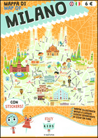 MILANO MAPPA CON STICKERS