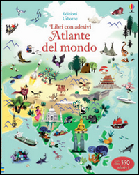 ATLANTE DEL MONDO - LIBRI CON ADESIVI