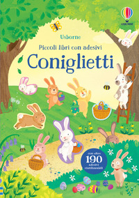 CONIGLIETTI - PICCOLI LIBRI CON ADESIVI