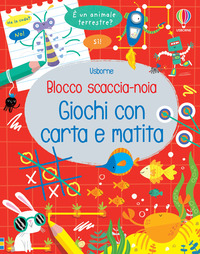 GIOCHI CON CARTA E MATITA - BLOCCO SCACCIA NOIA