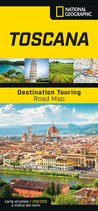 TOSCANA - ROAD MAP DESTINATION TOURING 1:250.000