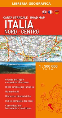 ITALIA NORD CENTRO 1:500.000