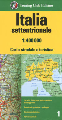 ITALIA SETTENTRIONALE 1:400.000