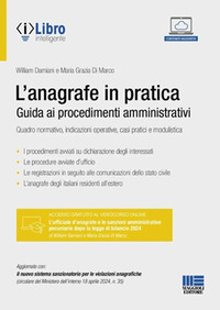 ANAGRAFE IN PRATICA - GUIDA AI PROCEDIMENTI AMMINISTRATIVI QUADRO NORMATIVO INDICAZIONI OPERATIVE