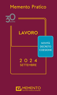 MEMENTO PRATICO LAVORO SETTEMBRE 2024