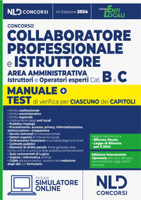 COLLABORATORE E ISTRUTTORE DELL\'AREA AMMINISTRATIVA CAT B E C NEGLI ENTI LOCALI