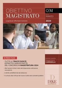 OBIETTIVO MAGISTRATO MARZO 2024