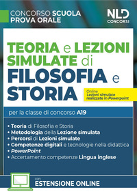 CONCORSO SCUOLA TEORIA E LEZIONI SIMULATE DI STORIA E FILOSOFIA