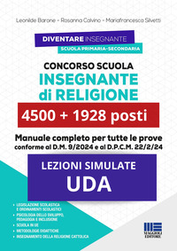 CONCORSO SCUOLA INSEGNANTE DI RELIGIONE 6428 POSTI - MANUALE COMPLETO PER TUTTE LE PROVE