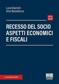 RECESSO DEL SOCIO ASPETTI ECONOMICI E FISCALI