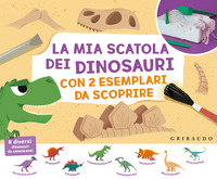 MIA SCATOLA DEI DINOSAURI CON 2 ESEMPLARI DA SCOPRIRE