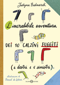 INCREDIBILE AVVENTURA DEI 10 CALZINI FUGGITI - 4 DESTRI E 6 SINISTRI