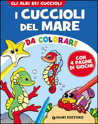 CUCCIOLI DEL MARE DA COLORARE