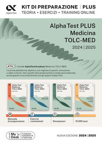 ALPHATEST MEDICINA TOLC MED KIT DI PREPARAZIONE PLUS TEORIA + ESERCIZI + TRAINING ONLINE