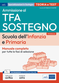 AMMISSIONE AL TFA SOSTEGNO - SCUOLA DELL\'INFANZIA E PRIMARIA MANUALE