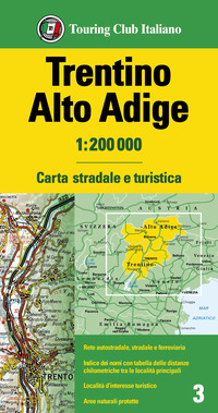 TRENTINO ALTO ADIGE 1:200.000