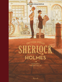 SHERLOCK HOLMES UNO STUDIO IN ROSSO