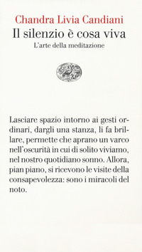 SILENZIO E\' COSA VIVA - MEDITAZIONE