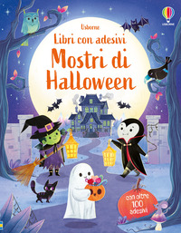 MOSTRI DI HALLOWEEN - LIBRI CON ADESIVI