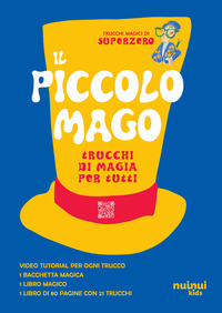 PICCOLO MAGO - TRUCCHI DI MAGIA PER TUTTI CON BACCHETTA MAGICA CON VIDEO