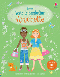 VESTO LE BAMBOLINE AMICHETTE CON ADESIVI