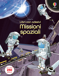 MISSIONI SPAZIALI - LIBRI CON ADESIVI