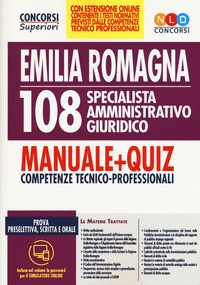 EMILIA ROMAGNA - 108 SPECIALISTA AMMINISTRATIVO GIURIDICO