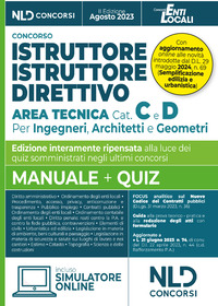 CONCORSO ISTRUTTORE E ISTRUTTORE DIRETTIVO AREA TECNICA CAT C E D PER INGEGNERI ARCHITETTI