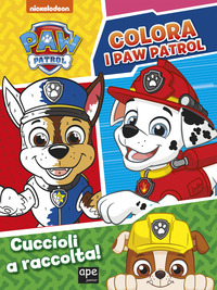 PAW PATROL COLORA I PAW PATROL CUCCIOLI A RACCOLTA !