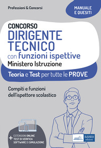 CONCORSO DIRIGENTE TECNICO CON FUNZIONI ISPETTIVE MINISTERO ISTRUZIONE