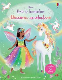 VESTO LE BAMBOLINE UNICORNI ARCOBALENO