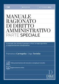 MANUALE RAGIONATO DI DIRITTO AMMINISTRATIVO PARTE SPECIALE