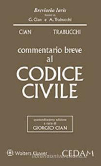 COMMENTARIO BREVE AL CODICE CIVILE 2020