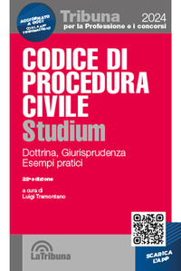 CODICE DI PROCEDURA CIVILE 2024 STUDIUM - DOTTRINA GIURISPRUDENZA SCHEMI ESEMPI PRATICI