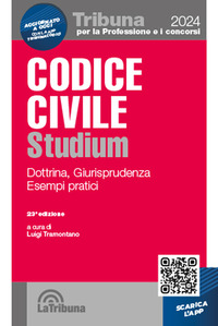 CODICE CIVILE 2024 STUDIUM - DOTTRINA GIURISPRUDENZA SCHEMI ESEMPI PRATICI