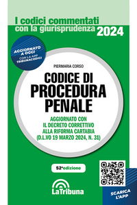 CODICE DI PROCEDURA PENALE 2024