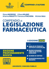 COMPENDIO DI LEGISLAZIONE FARMACEUTICA