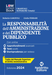 RESPONSABILITA\' DELL\'AMMINISTRAZIONE E DEL DIPENDENTE PUBBLICO 2024