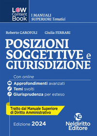 POSIZIONI SOGGETTIVE E GIURISDIZIONE 2024