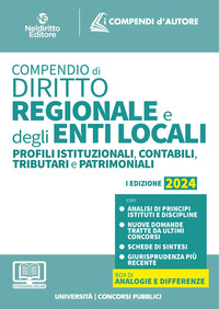 COMPENDIO DI DIRITTO REGIONALE E DEGLI ENTI LOCALI