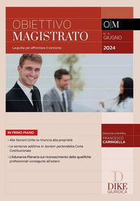 OBIETTIVO MAGISTRATO GIUGNO 2024