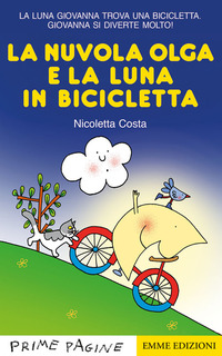 NUVOLA OLGA E LA LUNA IN BICICLETTA